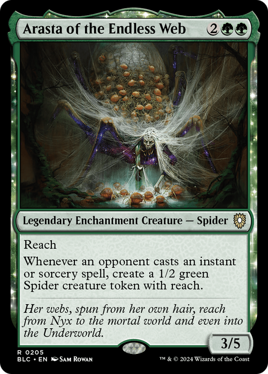Arasta of the Endless Web (BLC-205) - Bloomburrow Commander