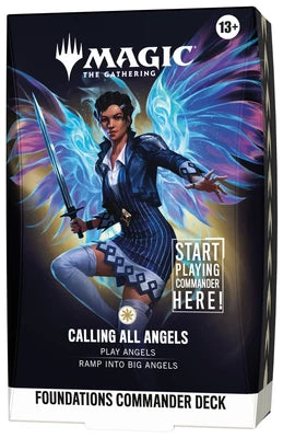 MTG FOUNDATIONS COMMANDER DECK - CALLING ALL ANGELS