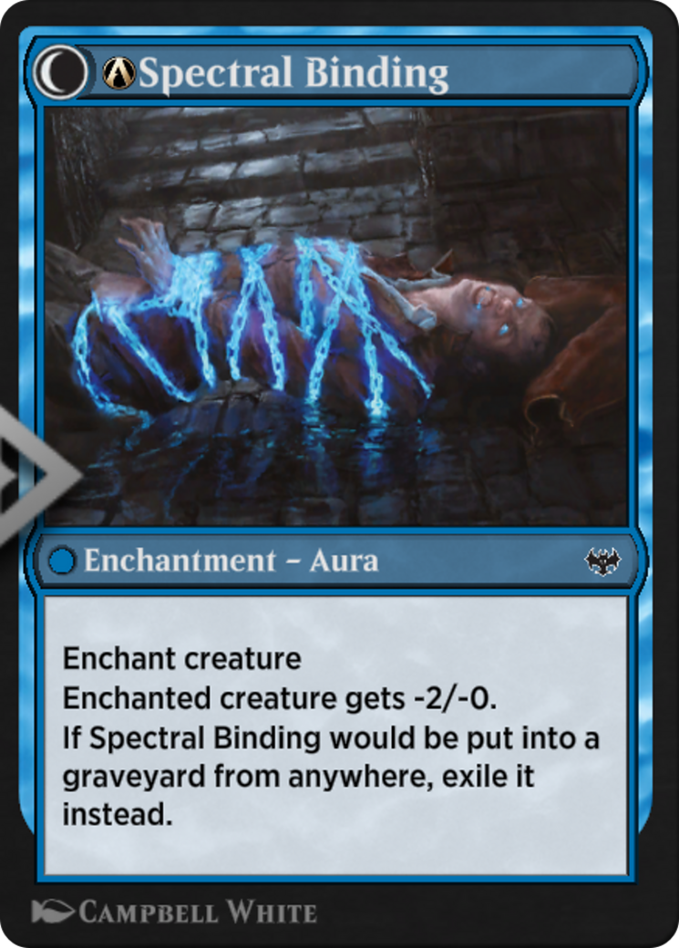 A-Binding Geist // A-Spectral Binding (VOW-A-48) - Innistrad: Crimson Vow: (Double Faced Transform)