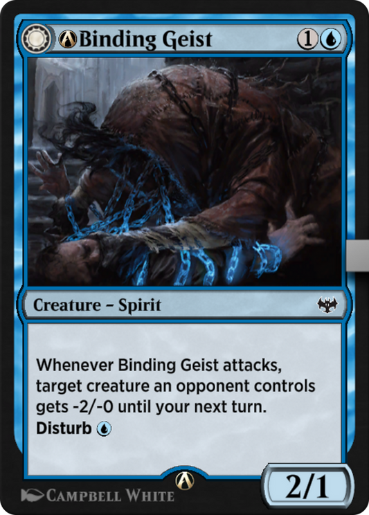 A-Binding Geist // A-Spectral Binding (VOW-A-48) - Innistrad: Crimson Vow: (Double Faced Transform)