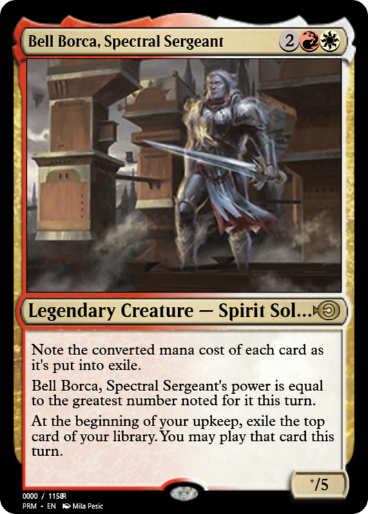 Bell Borca, Spectral Sergeant (PRM-86308) - Magic Online Promos