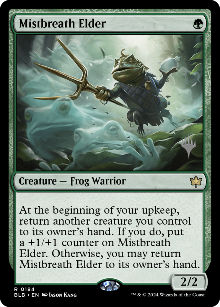 Mistbreath Elder (PPBLB-184P) - Bloomburrow Promos
