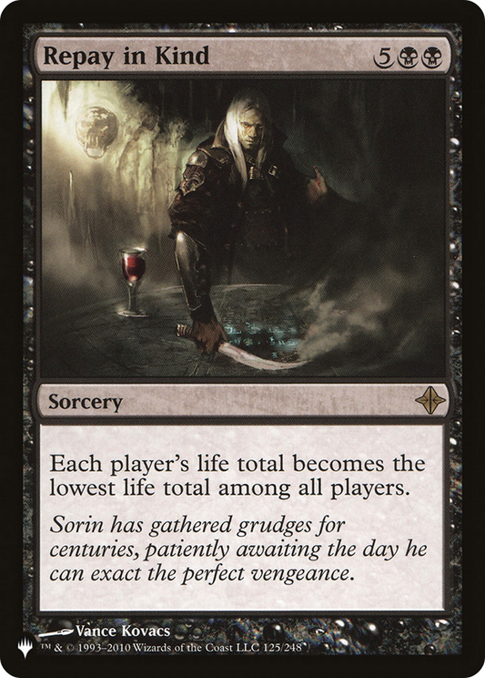 Repay in Kind (LIST-ROE-125) - The List