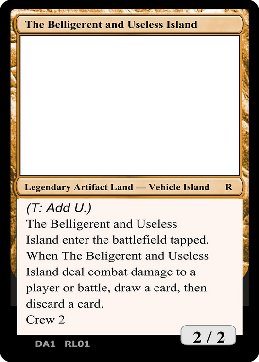 The Belligerent and Useless Island (UNK-RL01A) - Unknown Event