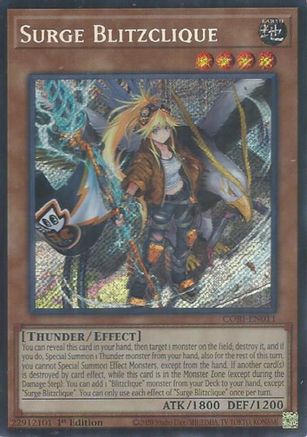 Surge Blitzclique (CORI-EN011) - Chaos Origins 1st Edition