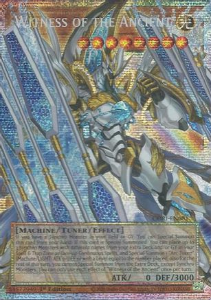 Witness of the Ancient (Starlight Rare) (CORI-EN081) - Chaos Origins 1st Edition