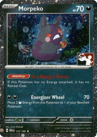 Morpeko (Cosmos Holo) 121/182  - Holofoil Prize Pack Series Cards - Rare