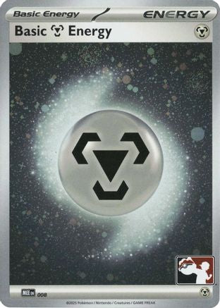 Basic Metal Energy (Cosmos Holo) 008  - Holofoil Prize Pack Series Cards - Common