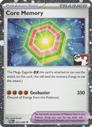 Core Memory (Cosmos Holo) 070/088  - Holofoil Prize Pack Series Cards - Uncommon