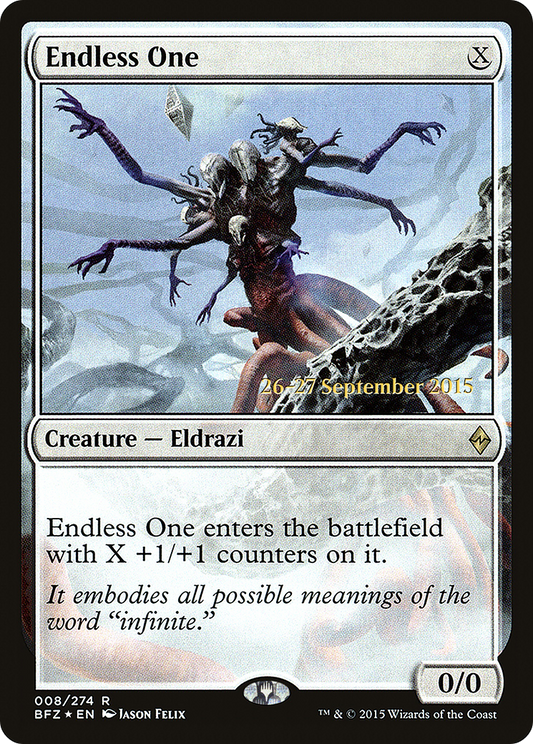 Endless One (PRE-08S) - Battle for Zendikar Promos Foil
