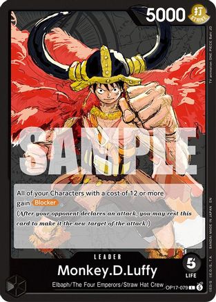 Monkey.D.Luffy (OP17-079) - The World's Strongest Warriors