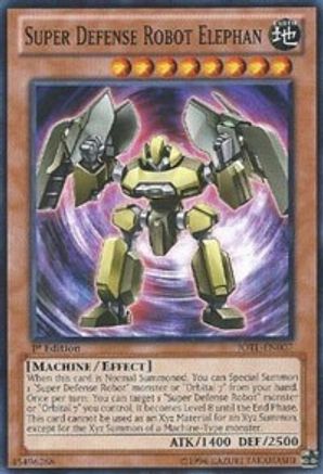 Super Defense Robot Elephan (JOTL-EN007) - Judgment of the Light 1st Edition