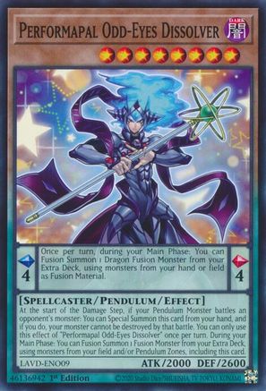 Performapal Odd-Eyes Dissolver (LAVD-ENO09) - Legendary Arc-V Decks 1st Edition