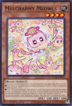 Mulcharmy Meowls (LAVD-ENL10) - Legendary Arc-V Decks 1st Edition