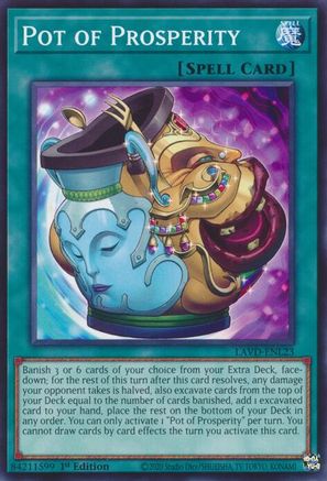 Pot of Prosperity (LAVD-ENL23) - Legendary Arc-V Decks 1st Edition