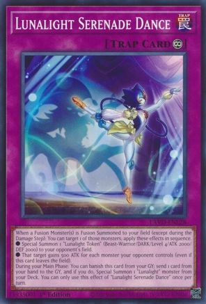 Lunalight Serenade Dance (LAVD-ENL28) - Legendary Arc-V Decks 1st Edition