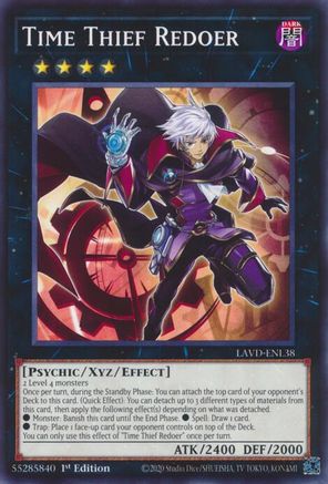 Time Thief Redoer (LAVD-ENL38) - Legendary Arc-V Decks 1st Edition