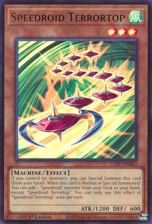 Speedroid Terrortop (UR) (LAVD-ENS03) - Legendary Arc-V Decks 1st Edition