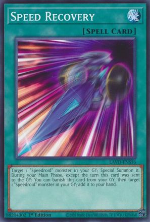 Speed Recovery (LAVD-ENS16) - Legendary Arc-V Decks 1st Edition