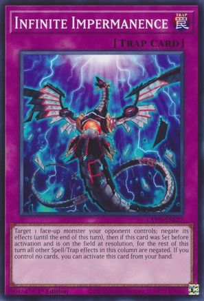 Infinite Impermanence (LAVD-ENS21) - Legendary Arc-V Decks 1st Edition