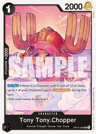 Tony Tony.Chopper (OP17-084) - The World's Strongest Warriors