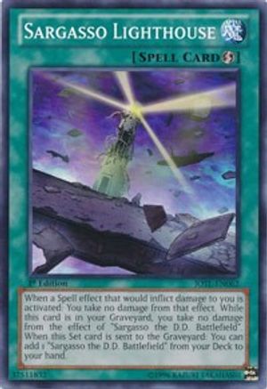Sargasso Lighthouse (JOTL-EN062) - Judgment of the Light 1st Edition