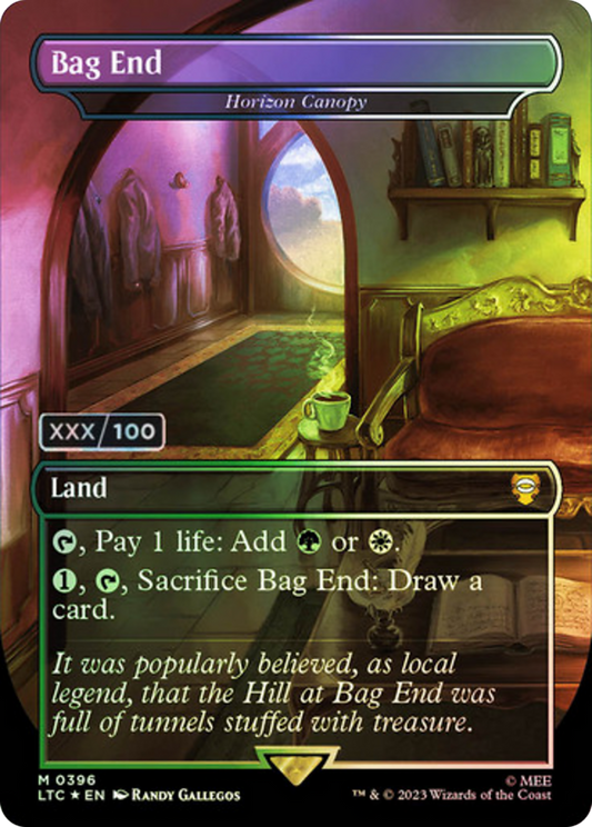 Horizon Canopy (LTC-396Z) - Tales of Middle-earth Commander / Bag End (Borderless) Foil