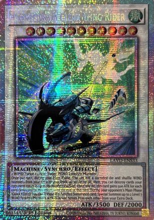 Hi-Speedroid Clear Wing Rider (Starlight Rare) (LAVD-ENS33) - Legendary Arc-V Decks 1st Edition