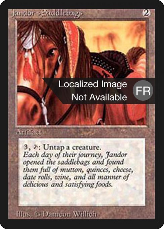 Jandor's Saddlebags (FBB-257) - Foreign Black Border