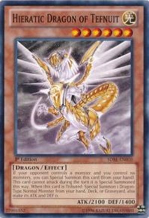 Hieratic Dragon of Tefnuit (SDBE-EN010) - Structure Deck: Saga of Blue-Eyes White Dragon Unlimited