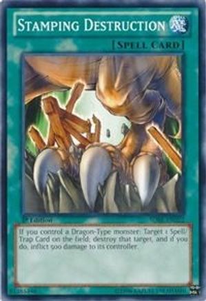 Stamping Destruction (SDBE-EN022) - Structure Deck: Saga of Blue-Eyes White Dragon Unlimited