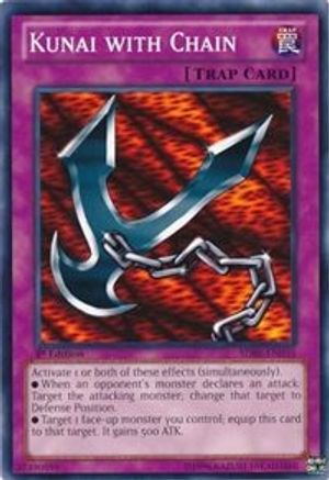 Kunai with Chain (SDBE-EN035) - Structure Deck: Saga of Blue-Eyes White Dragon 1st Edition