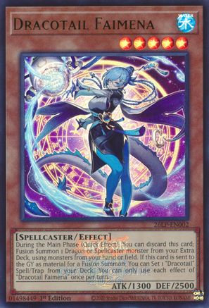 Dracotail Faimena (Emblazoned) (26LP-EN002) - Limited Pack World Championship 2026 1st Edition