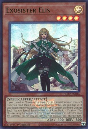 Exosister Elis (Emblazoned) (26LP-EN016) - Limited Pack World Championship 2026 1st Edition