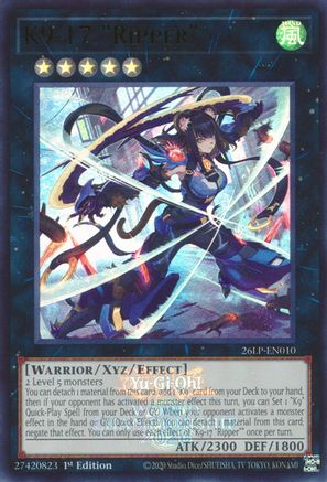 K9-17 Ripper (Emblazoned) (26LP-EN010) - Limited Pack World Championship 2026 1st Edition