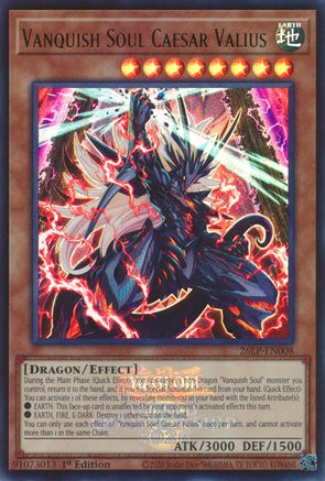 Vanquish Soul Caesar Valius (Emblazoned) (26LP-EN008) - Limited Pack World Championship 2026 1st Edition