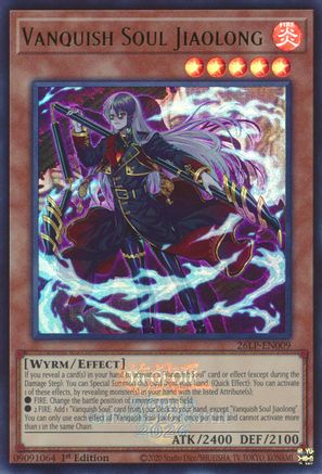 Vanquish Soul Jiaolong (Emblazoned) (26LP-EN009) - Limited Pack World Championship 2026 1st Edition