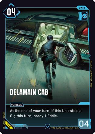 Delamain Cab (112) - Welcome to Night City  Retail
