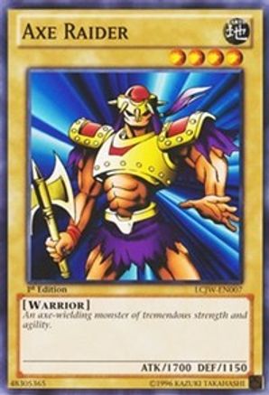 Axe Raider (LCJW-EN007) - Legendary Collection 4: Joey's World 1st Edition