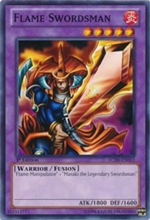 Flame Swordsman (LCJW-EN053) - Legendary Collection 4: Joey's World 1st Edition