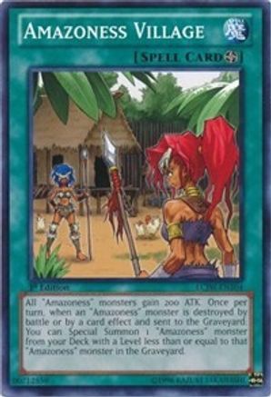 Amazoness Village (LCJW-EN104) - Legendary Collection 4: Joey's World 1st Edition