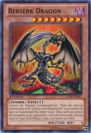 Berserk Dragon (LCJW-EN281) - Legendary Collection 4: Joey's World 1st Edition