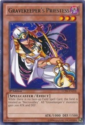 Gravekeeper's Priestess (LCJW-EN258) - Legendary Collection 4: Joey's World 1st Edition