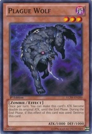 Plague Wolf (LCJW-EN200) - Legendary Collection 4: Joey's World 1st Edition