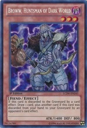 Broww, Huntsman of Dark World (LCJW-EN243) - Legendary Collection 4: Joey's World 1st Edition