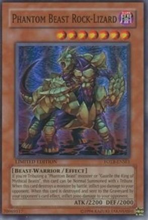 Phantom Beast Rock-Lizard (FOTB-ENSE1) - Force of the Breaker Limited