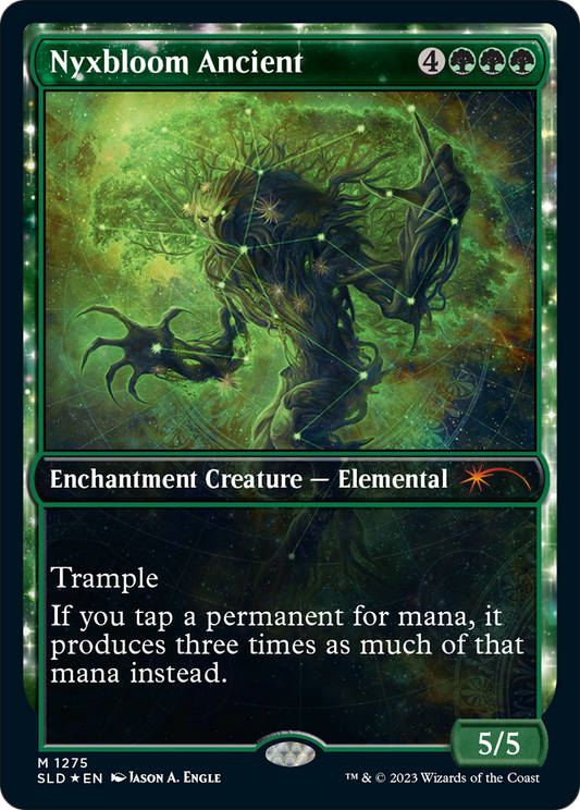 Nyxbloom Ancient (SLD-1275) - Secret Lair Drop: (Showcase, enchantment) Foil