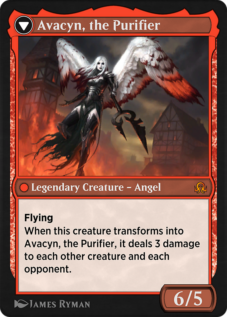 Archangel Avacyn // Avacyn, the Purifier (SIR-013) - Shadows over Innistrad Remastered
