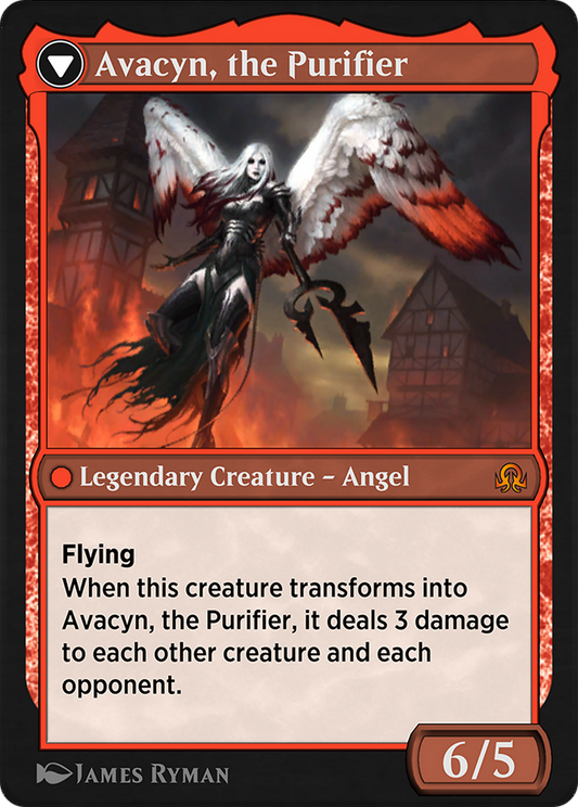 Archangel Avacyn // Avacyn, the Purifier (SIR-013) - Shadows over Innistrad Remastered