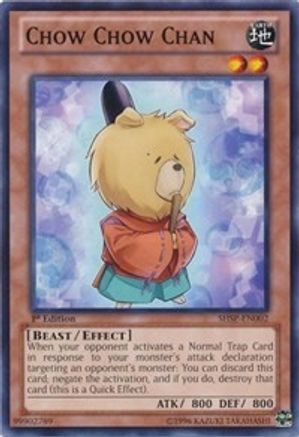Chow Chow Chan (SHSP-EN002) - Shadow Specters 1st Edition